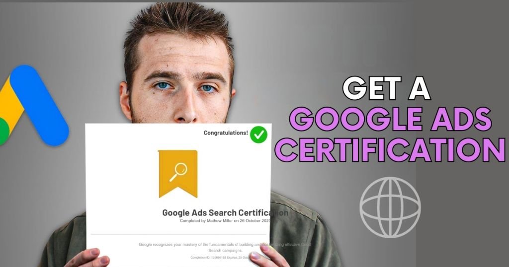 Get a Google Ads Certification