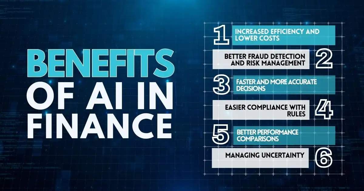 Benefits of AI in Finance