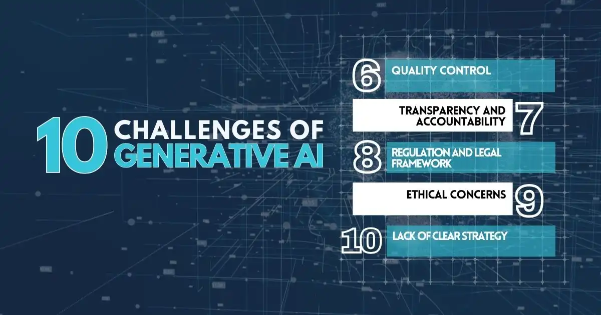 Ten Challenges of Generative AI