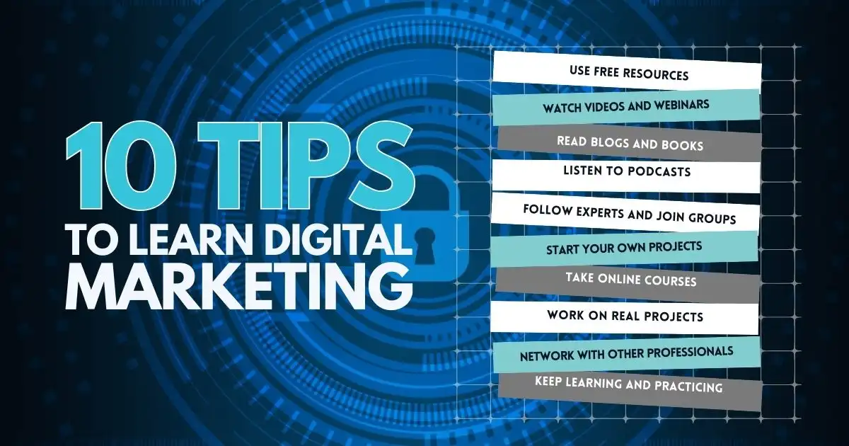 10 Tips to Learn Digital Marketing