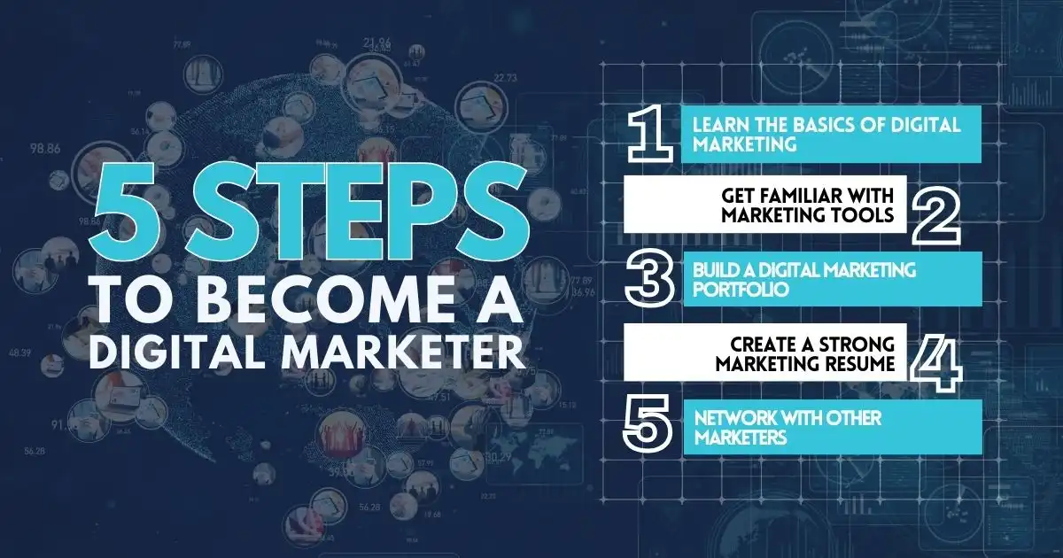 5 Steps to Become a Digital Marketer