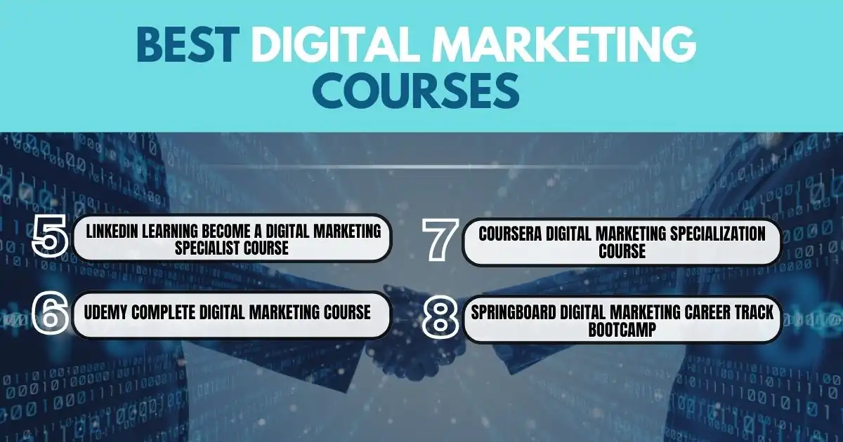 8 Best Digital Marketing Courses