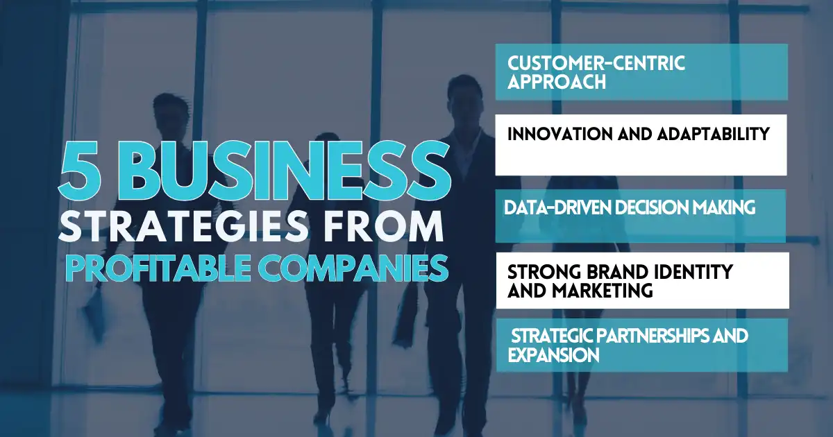 5 Business Strategies from Profitable Companies