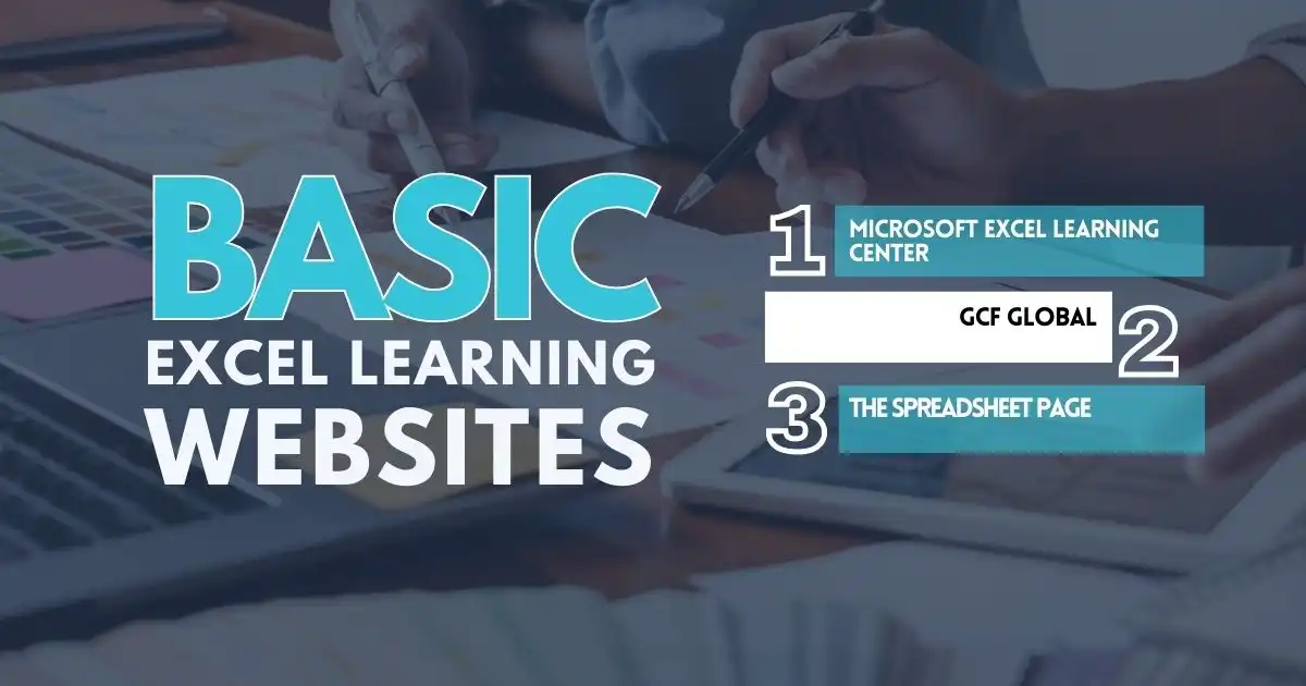 Basic Websites for Learning Excel