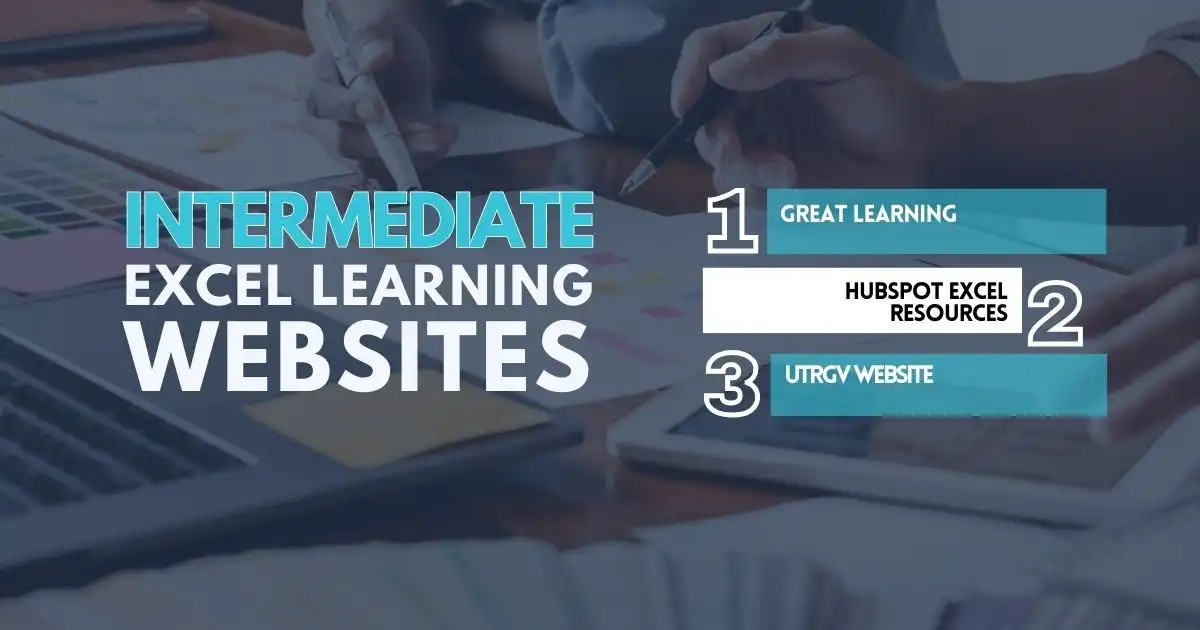 Intermediate Excel Learning Websites