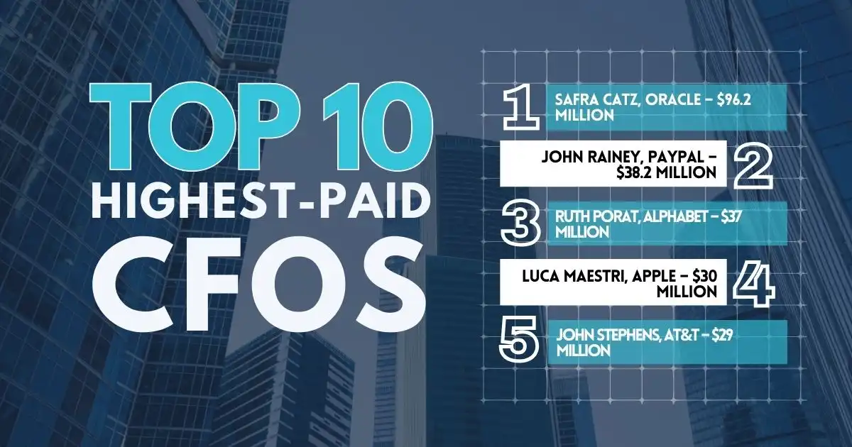 Top 10 Highest-Paid CFOs