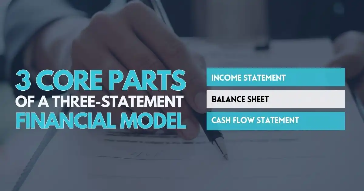 3 Core Parts of a Three-Statement Financial Model