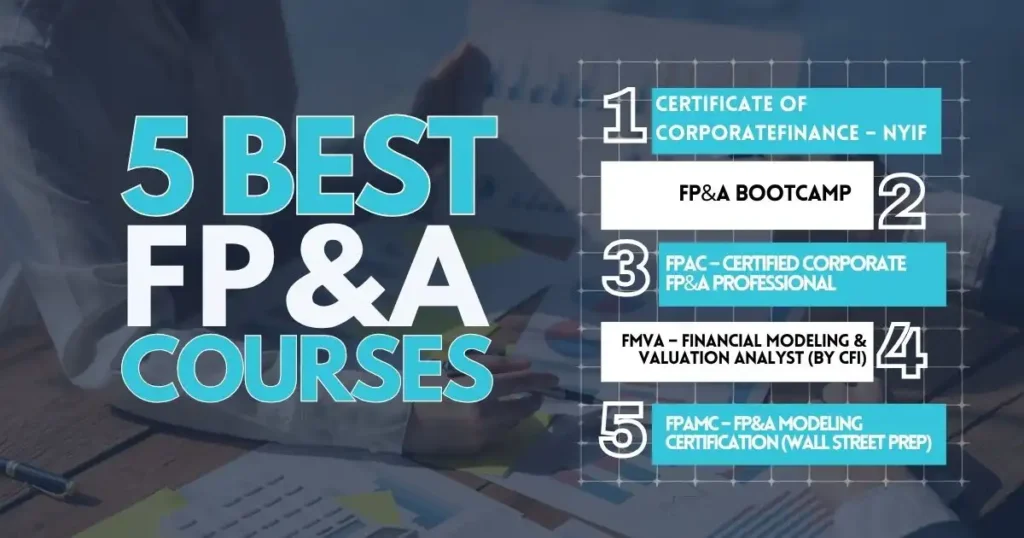 5 Best FP&A Courses