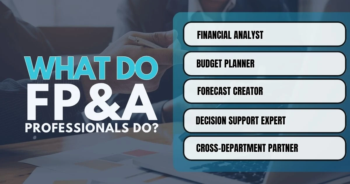 What Do FP&A Professionals Do?