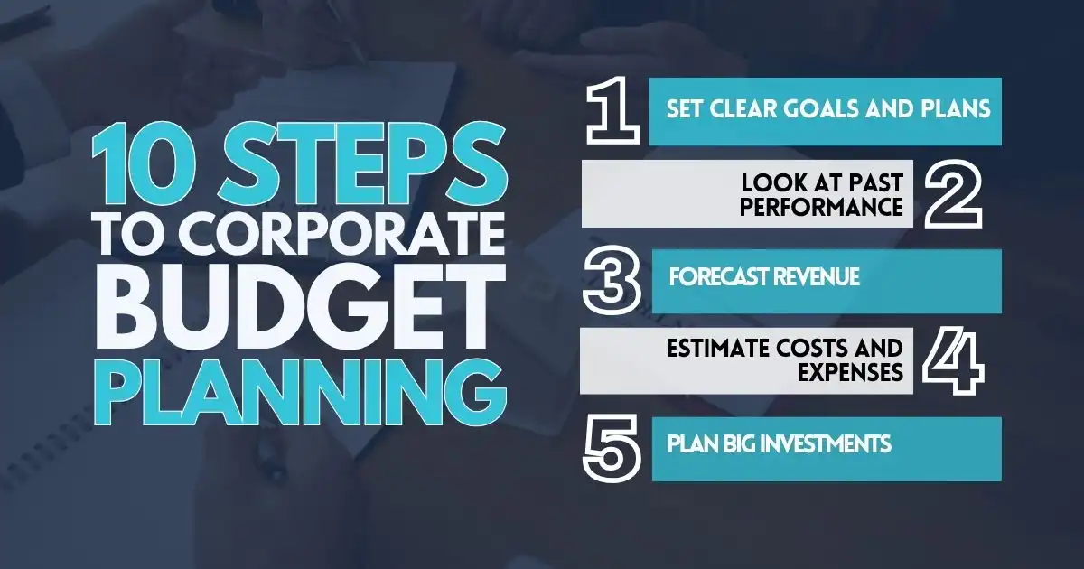 10 Steps to Corporate Budget Planning