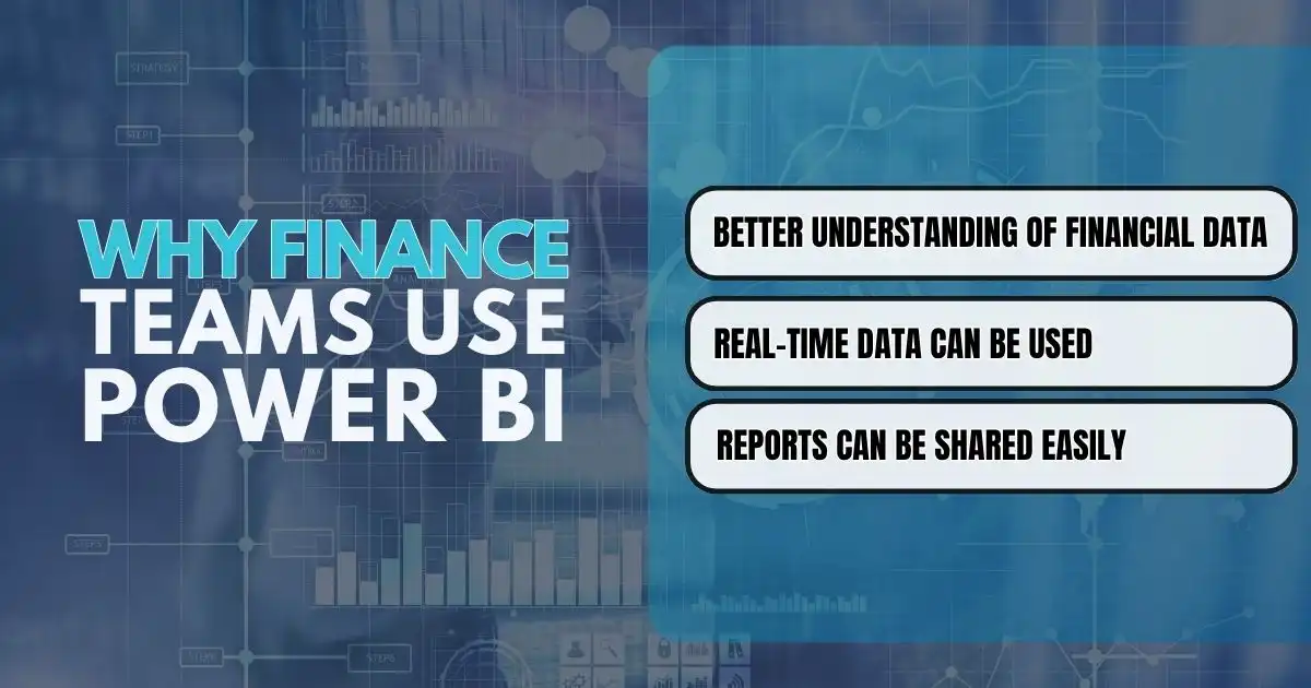 Why Finance Teams Use Power BI